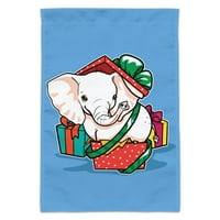 Bijeli slon u sadašnjosti poklona Bo zastava Božić za božić za odmor