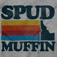 Idaho krompir Zemljište Spud muffin Funny dukserice Žene Muškarci Brisco Marke m