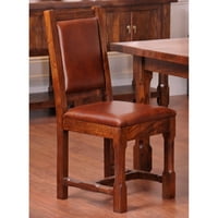 Gerberoy bočna stolica, tapacirani materijal: Prava koža, stolica: Da