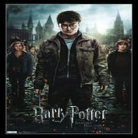Harry Potter i smrtno neograničene dio - filmski laminirani i uokvireni poster Print