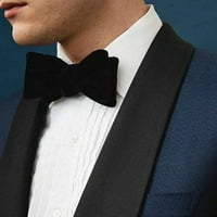 Vezati crnu velvet kravatu, baršun tuxedo luk kravate, muške i ženske podesive kravata
