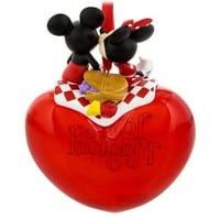 Disney Parks Mickey Minnie Ljubav je čarobni božićni odmor Ornament New W Tags