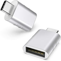 C do USB adaptera [Pack] USB C muški do USB ženski adapter kompatibilan sa Macbook Pro IMAC iPad Mini