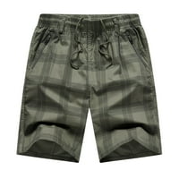 Teretne kratke hlače za muškarce muške proljetne ljetne prugaste džepne vrpce obrežene funkcionalne