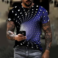 Muška posadna majica Majica Muška uniza dnevna majica 3D grafički grafički otisci životinjski tisak