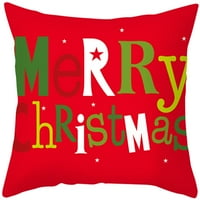 Capreze jastuk poklopci kućni dekor jastuk za crtanje Santa Claus Božićni prijenosni jastučnice Xmas