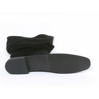 Zodanni Ženske cipele s klizanjem Radni tele Calf Comfort Ležerne prilike ravnog jahanja crna 9