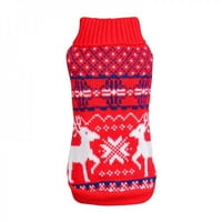 Božićni ukrasi Pet hladni vremenski vilice za jesen i zimski psi božićni dodaci džemper