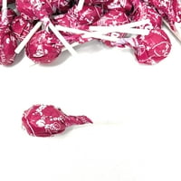 Crvena malina Tootsie Pops Bulk Candy County Lollipops Dojilja Vraća vrijednosti Aprox. 4. lbs