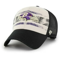 Muški 'krem Baltimore Ravens Breaking MVP kamiondžija podesiv šešir