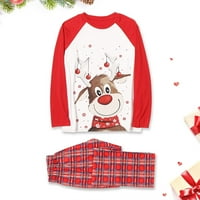 Danceemangoos Božićna odjeća za obitelj, Božićnu porodicu podudaranje odjeće za majicu s dugim rukavima