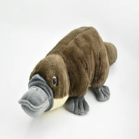 Platypus, patka naplaćena, sjedila realistična simpatična punjena životinja plišana igračka, djeca edukativni
