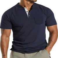 Muški ljetni vrhovi Polo majica s kratkim rukavima Tvrdo boje The Majice Classic Fit Tee Golf Pulover