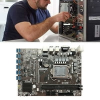 B250C BTC rudarska matična ploča 12GPU PCIe do USB3. LGA DDR 8GB 2133MHZ RAM + 4PIN do SATA kabla +