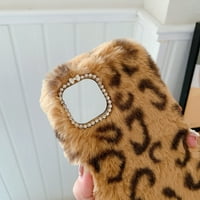 Plish Leopard Telefon Case Girls Modni telefon Poklopac kompatibilan za iPhone Pro