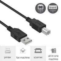 -Geek 6ft USB 2. Kablovski laptop podataka za sinkronizaciju kabela žica za HP OfficeJet Pro Plus All-in-One