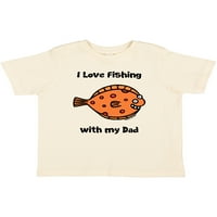 Inktastični ribolov sa tatom poklon dječaka malih majica ili majica za mališana