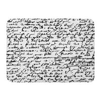 Uzorak Shakespeare William Text Handwrite London Script doormat podne prostirke rug 23.6x