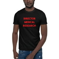Crvena direktorica Medicinska istraživanja kratkih rukava pamučna majica od nedefiniranih poklona