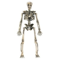 Biayxms Mini skeletne figurice Mali kostur Halloween kostur za zatvorenu zabavu na otvorenom groblje