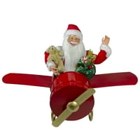 Northerlight 32 mahanje Santa pružaju poklone na avionom božićnom ukrasu