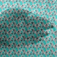 Onuone viskoze šifon siva tkanina trokuta geometrijska tkanina za šivanje tiskane plovidbene tkanine