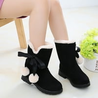 Leey-World Toddler Cipele Bowkont Boots Pamučne modne cipele čizme Snow Kids Princess Baby Girls Baby
