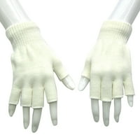 Unizne rukavice Mitten bez pletenih kukičanih prsta puno prstiju, topla zima