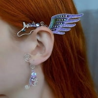 Multi Tip Butterfly Dragon krila Oblik ELF ušima Manšet minimalistički omotači ušima Neprodaćene isječke