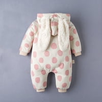 Dadaria Baby Boys Girls Odjeća za zimsku odjeću za novorođenčad 3 mjeseca-3 godine Novorođena novorođenčad