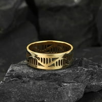 Xinqinghao prstenovi od nehrđajućeg čelika za muškarce ili žene koje odgovaraju vjenčanim mladim prstenom