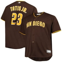 Muški Fernando Tatis Jr. Brown San Diego Padres Big & Visok dres replika