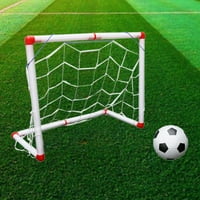 Prijenosni nogometni gol za nogometne igračke nogometne vrata sa kuglicom neto zračne pumpe za djecu