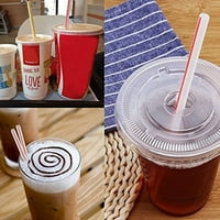 Plastične slamke za jednokratnu upotrebu u boji savijene diy slamke kreativni mliječni čaj pije slamke,