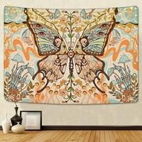 Tapisestry Vintage Clower Thipestries Trippy gljiva tapiserija cvjetna tapise za tapetost HIPPIE EYE