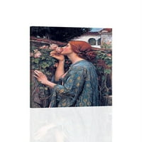 John William Waterhouse - duša ruže - platna ili štampana zidna umjetnost
