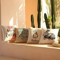 ISŠTENSKI BUNNY tiskani jastučni tablice meki jastuk poklopac jastuk