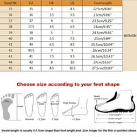Cipele za plažu Aueoeo, žene, ženske plus veličine ravne sandale Čvrsti kristal Otvoreni nožni prste