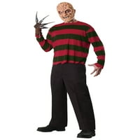 Rubie's Muškarci Noćna mora na Elm Streetu: Freddy Krueger kostim, kao što je prikazano, Standardno