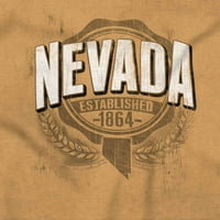 Nevada NV Student Campus Pride Pečat Muška grafička majica Tees Brisco Brends 2x