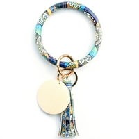 Silikonske perle ključeve privjesak za ključeve na narukvicu ručni ručni prsten silikonski perla bangles