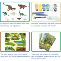 Igračke dinosaura za djecu slikarstvo, pokloni za djecu rođendan, Božić