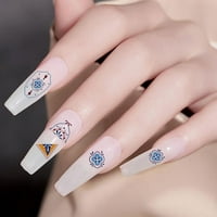 Yolai naljepnice za nokte naljepnice za nokte reljefne cvjetne naljepnice Samoljepljivi pribor za nokte