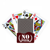 Iluzioni lini Ponovite spot Peek Poker igračka karta Privatna igra