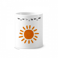 Sunčana ručna slika Sunshine WeetherBrush četkica za zube četkica Cartoon Lijep držač olovke