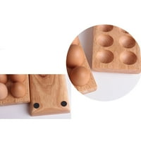 Kreativni nosač jaja BO BO Hladnjak za skladištenje jaja ladicu Shatter-otporna na sanduk za skladištenje