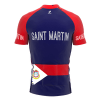 Saint Martin puni patentni patentni zatvarač bicikl kratki rukav biciklistički dres za muškarce - veličina