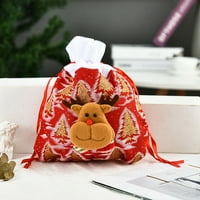 TureClos poklon torba bombonske torbe za više puta za višenamjenska kućni decal višenamjenski božićni