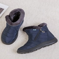 Ženske zimske čizme za snijeg Arch Support vanjski topljivi čizme za gležnjeve patentne cipele s pogonom
