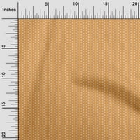 Onupona pamučna svila od narančaste tkanine kosti i šape tkanina za šivanje tiskane ploče za obnarenje